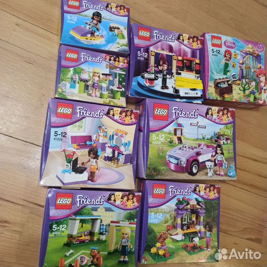 Lego friends наборы оригинал новые нераспечатанные