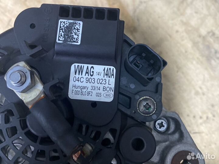 Генератор 04C903023L 1.4tsi Golf 7, Skoda, Audi