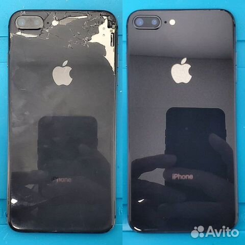 Замена заднего стекла iPhone 8 Plus / 8