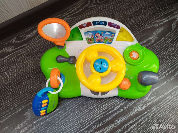 Развивающая игрушка Мой первый руль Baby Go