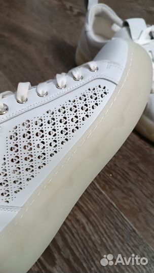 Кеды 39р натуральная кожа