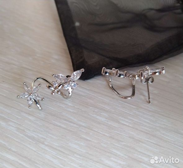 Серьги каффы