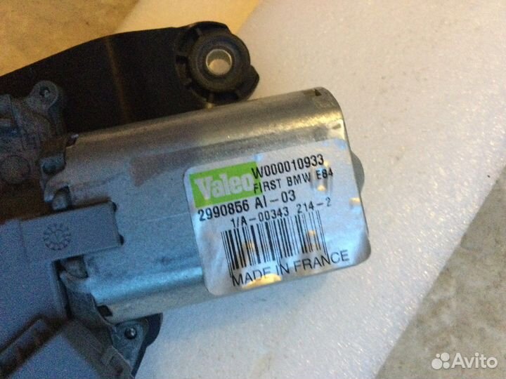 BMW X1 E84 двигатель стеклоочист задн. 2990856