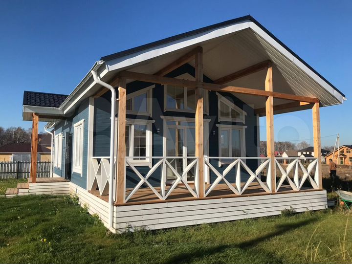 Дом 98 м² на участке 6 сот.