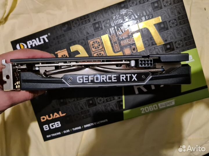 Rtx 2060 super palit dual