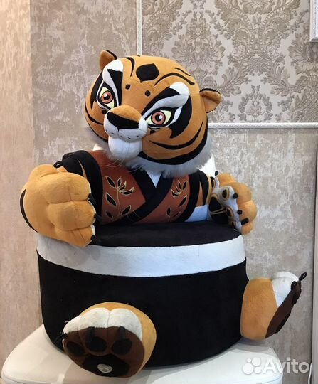 Тигр. Стул для малышей. Сиденье игрушечное