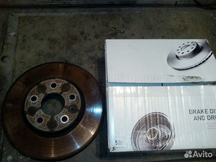 Диски тормозные на Опель