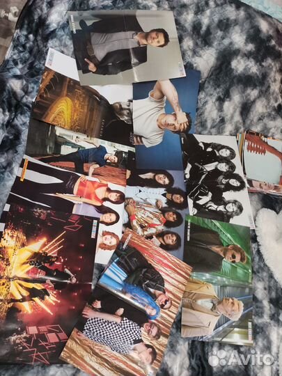 Плакаты, журналы. Все звёзды