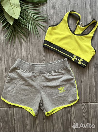 Топ и шорты Адидас