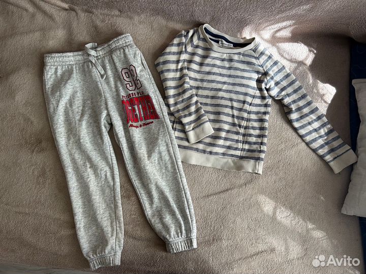 Одежда пакетом на мальчика 116-122