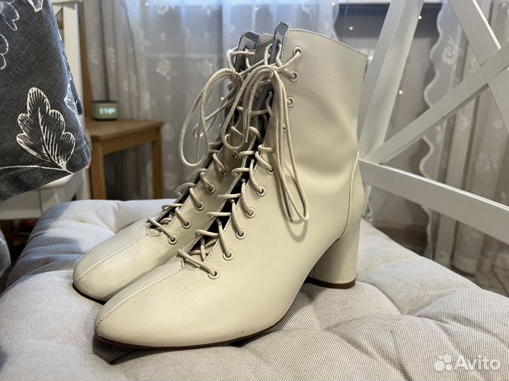 Ботильоны zara 38