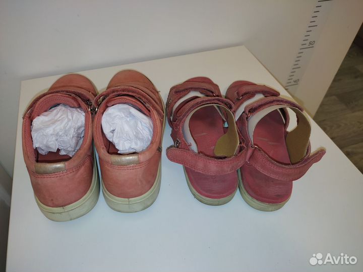 Кеды 32 ecco и сандалии 31 ecco