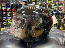 Шлем открытый ROX JK526, черный глянец