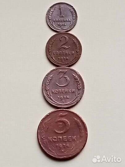 1.2.3.5.Копеек 1924г