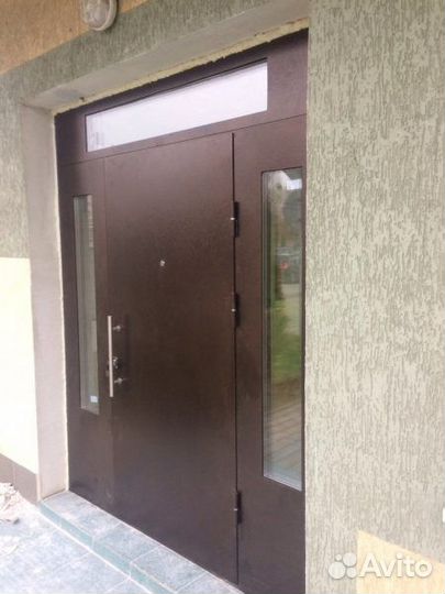 Двери подъездные металлические