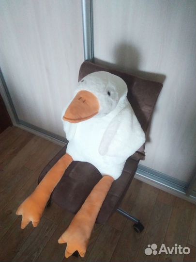 Мягкая игрушка гусь 130 см