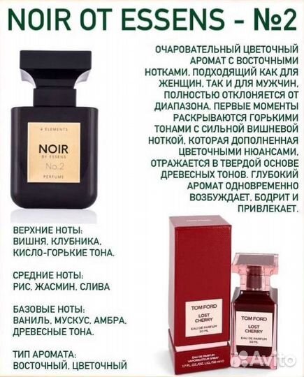 Духи женские