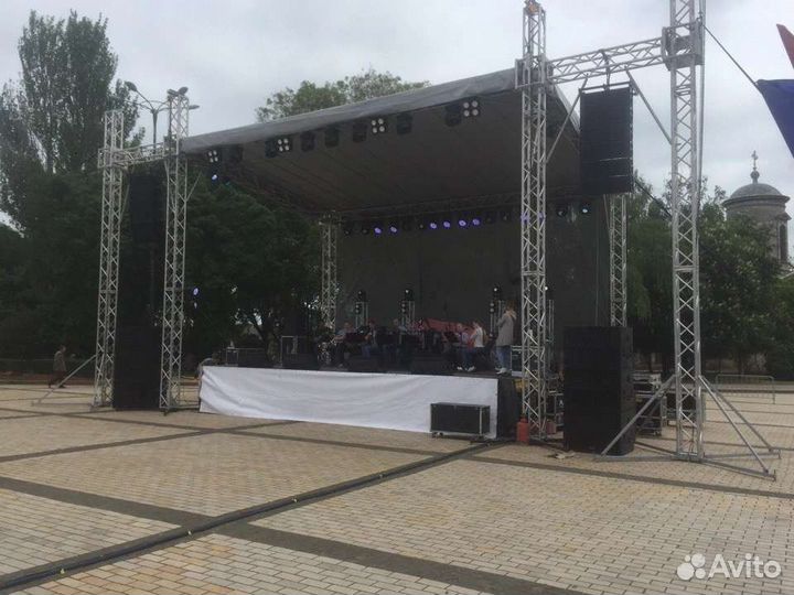 Свет, Звук, Сцена, Экраны, Спец эффекты