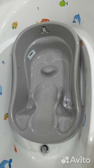 Ванночка для купания с термометром