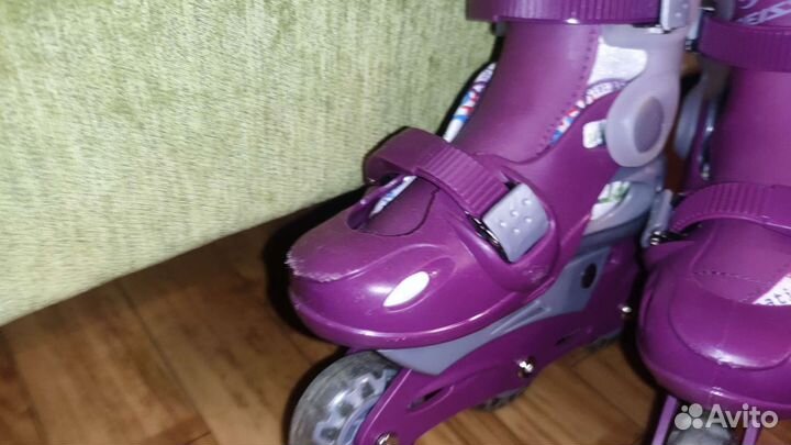 Роликовые коньки раздвижные