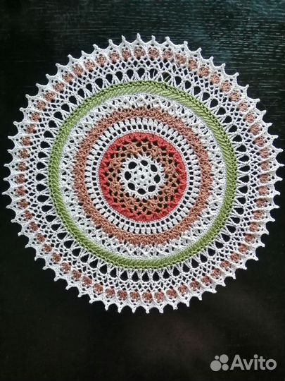 Салфетки вязаные крючком