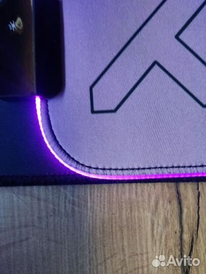 Игровой коврик для мыши с подсветкой