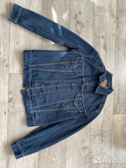 Джинсовая куртка мужская levis xl