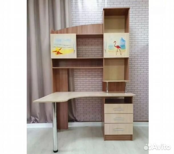 Стол компьютерный №3 ясень шимо новый