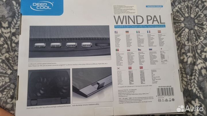 Охлаждающая подставка для ноутбука 17