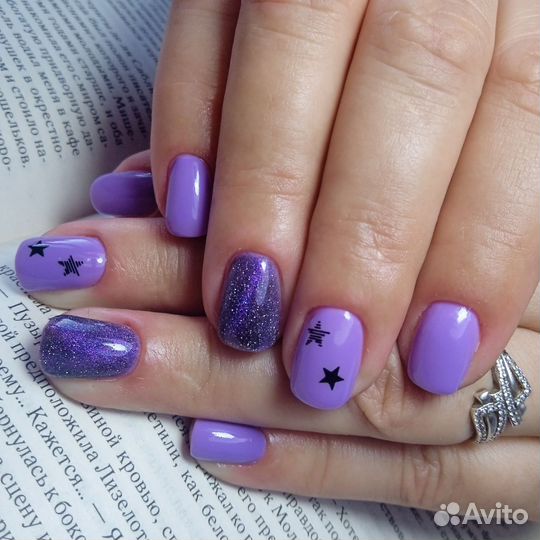 Наращивание ногтей, маникюр, шеллак