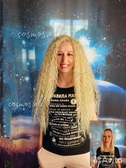 Афрокудри на каркас