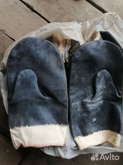 Рукавицы брезентовые