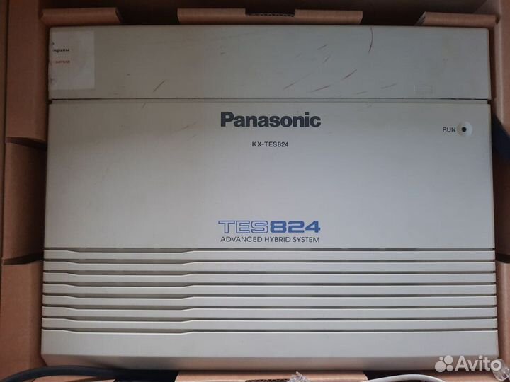 Мини атс Panasonic KX-TEM824 + телефон KX-T7735RU