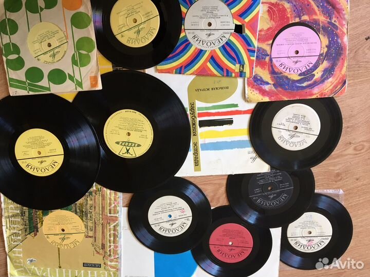 Виниловые пластинки СССР