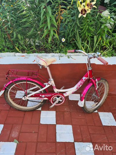 Велосипед детский/подростковый розовый