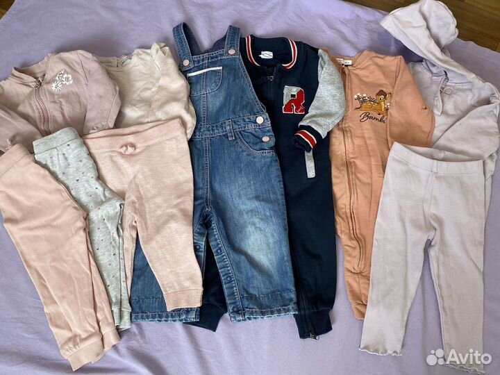 Пакет вещей на девочку 74 – 80