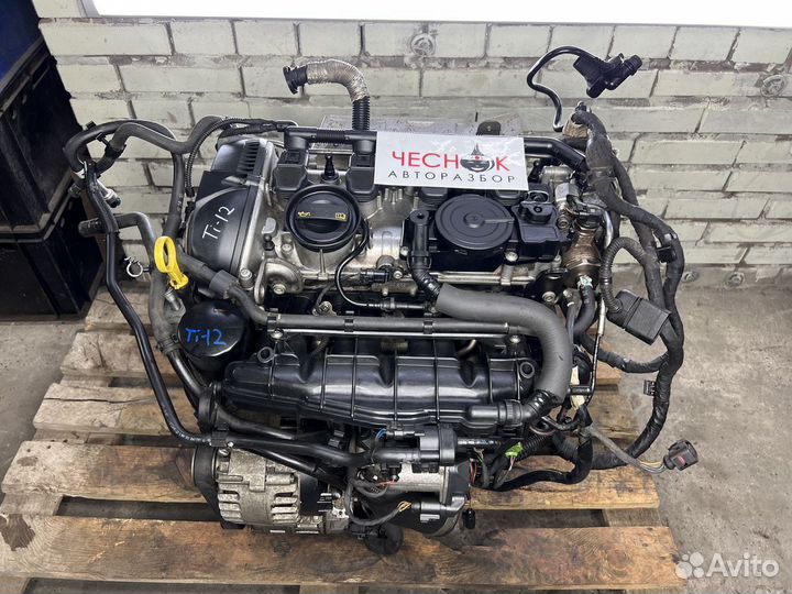 Двигатель двс мотор 2.0 tfsi CCZ Octavia Audi Q3