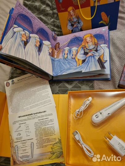 Волшебный карандаш книги с заданиями Златовласка