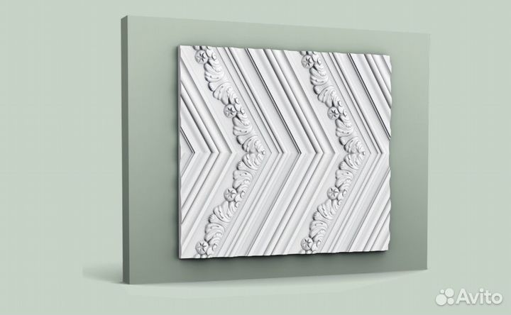 W130 Orac Decor chevron 3D панель 400*19*2000 мм