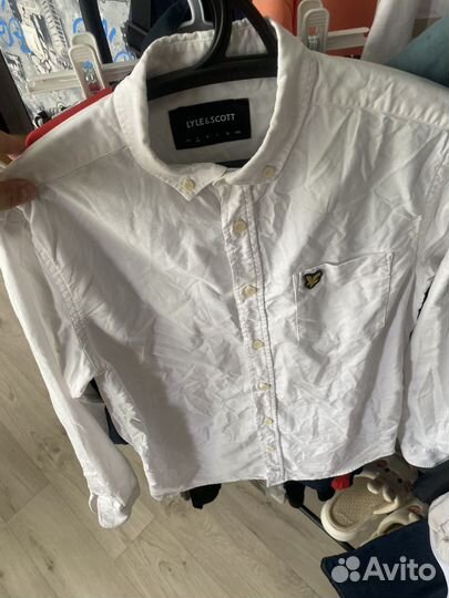 Lyle scott рубашка