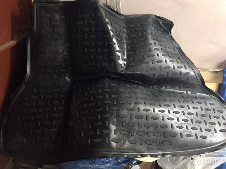 Коврик в багажник rio solaris 2