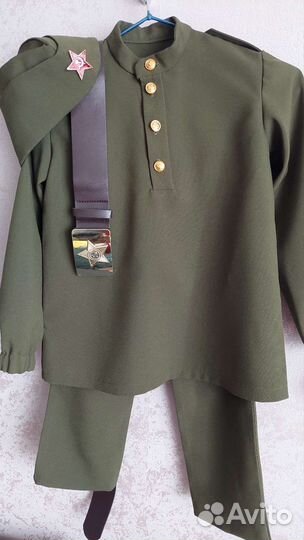 Детский военный костюм 116р