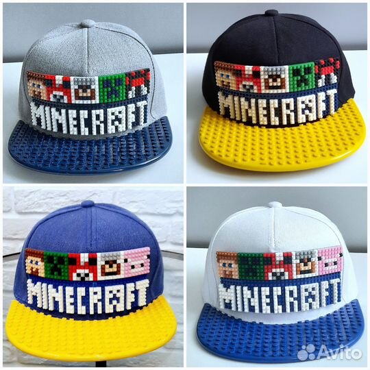Кепка детская Лего Майнкрафт