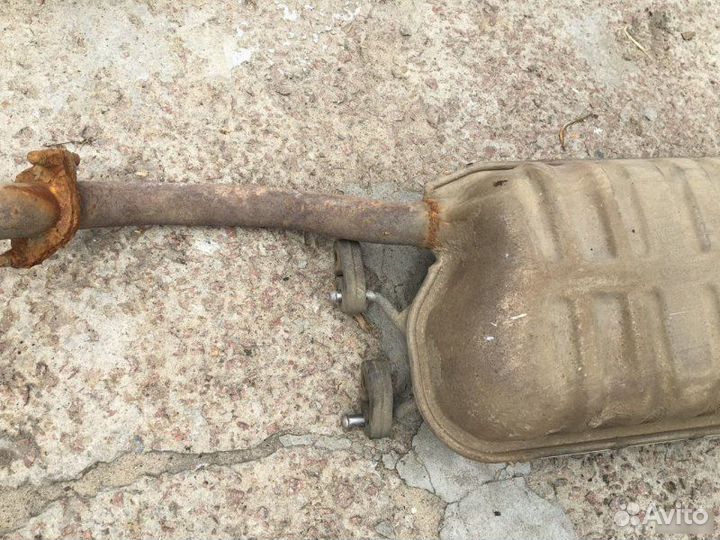 Глушитель Kia Cerato 1 седан 1.6 G4ED 2004