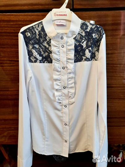 Блузка шёлковая для девочки