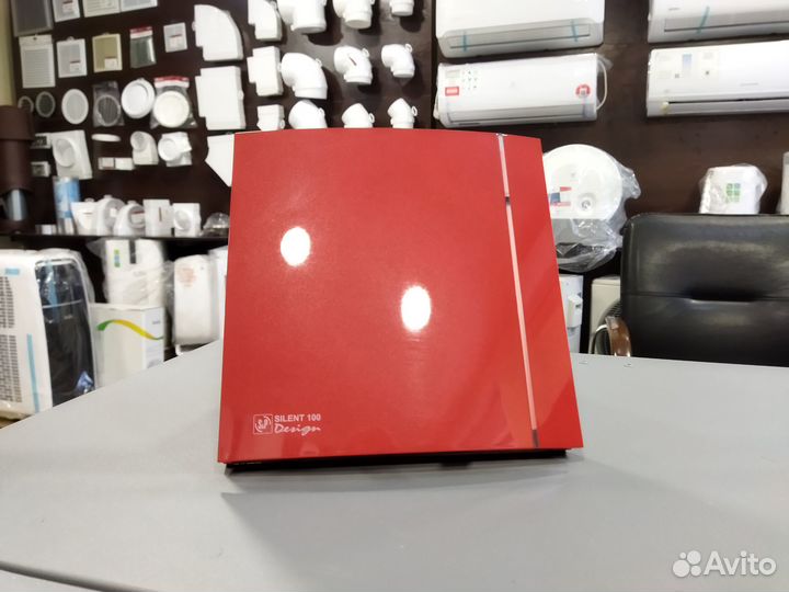 Вентилятор SolerPalau Silent100cz Red Designe