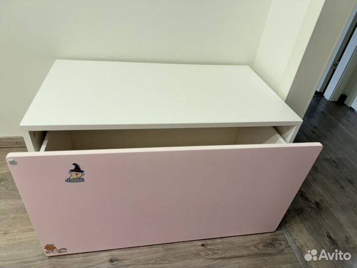 Тумба-ящик для игрушек Икеа