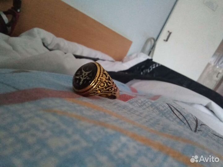 Перстень муж-жен Покрытие Золото 1К