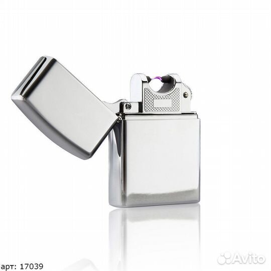 Зажигалка Зипpo siLVer электрическая