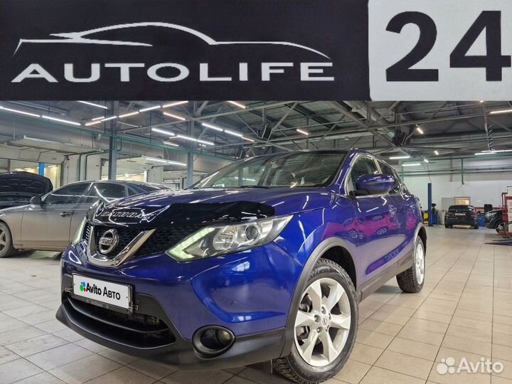 Nissan Qashqai 2.0 CVT, 2016, 137 000 км